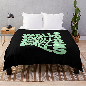 Louis Tomlinson Blanket - Walls Louis Tomlinson green Throw Blanket RB0308