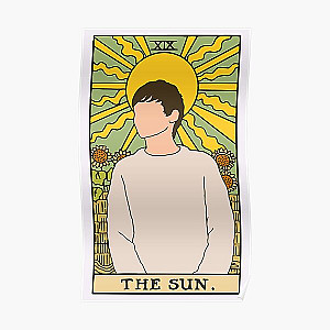 Louis Tomlinson Posters - Louis Tomlinson tarot card Poster RB0308