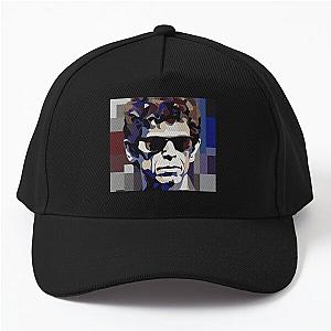 Velvet Underground Lou Reed Abstract Vector Art Baseball Cap