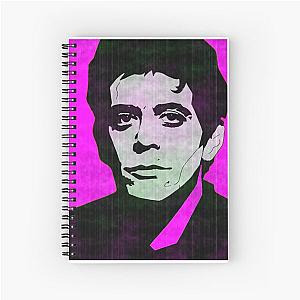Lou Reed Poster Pop Spiral Notebook