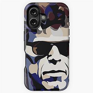 Velvet Underground Lou Reed Abstract Cubism Vector Art iPhone Case