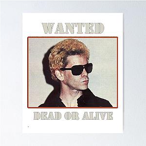 Lou Reed Wanted Dead or Alive Poster