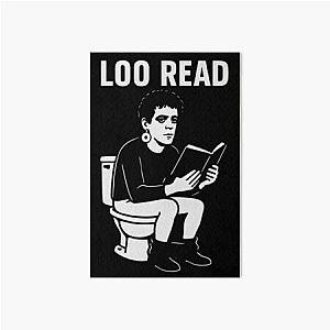 Lou Reed Parody Tee, Retro Rock Graphic Tee, Velvet Underground Fan Gift, Unisex Music Shirt Art Board Print