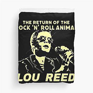 Lou Reed - Return of the Rock and Roll Animal Duvet Cover