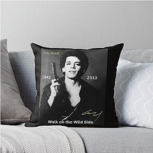Lou Reed Walk on the Wild Side Throw Pillow