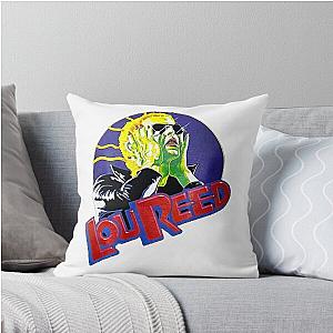 Lou Reed Star Throw Pillow