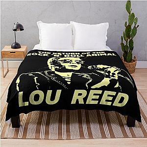 Lou Reed - Return of the Rock 'n' Roll Animal Throw Blanket