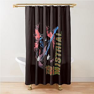 Vintage 1986 Lou Reed Shower Curtain