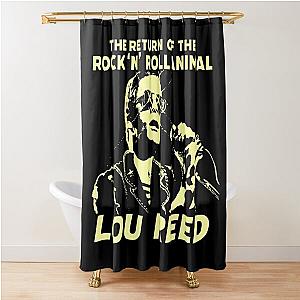 Lou Reed Retrun Of The Rock Animal Shower Curtain