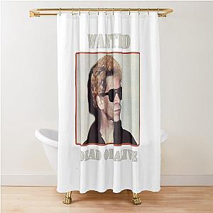 Lou Reed wanted dead or alive Shower Curtain