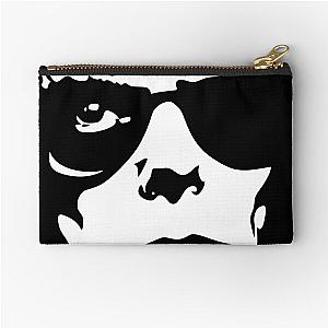 Monochrome Lou Reed Urban Portrait Zipper Pouch