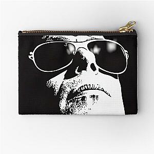 Monochrome Lou Reed Urban Portrait Zipper Pouch