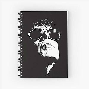 Monochrome Lou Reed Urban Portrait Spiral Notebook