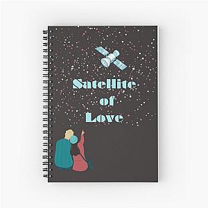 Satellite of love Lou Reed Fan Art Spiral Notebook