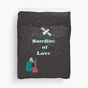 Satellite of love Lou Reed Fan Art Duvet Cover