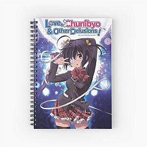 graphic from love, chunibyo, and other delusions Spiral Notebook