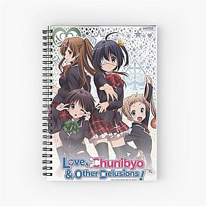 graphic from love, chunibyo, and other delusions Spiral Notebook