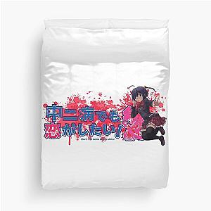 Love Chunibyo Anime Art - Rikka Takanashi Peace Lov Duvet Cover