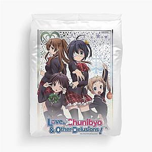 graphic from love, chunibyo, and other delusions Duvet Cover