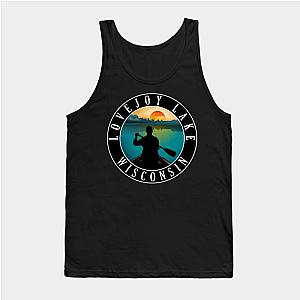 Lovejoy Lake Wisconsin Canoeing Tank Top TP0509