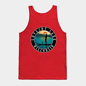 Lovejoy Lake Wisconsin Paddleboarding Tank Top TP0509