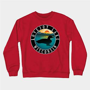 Lovejoy Lake Wisconsin Loon Sweatshirt TP0509