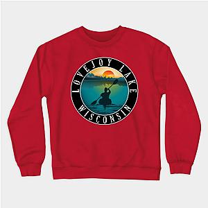 Lovejoy Lake Wisconsin Kayaking Sweatshirt TP0509