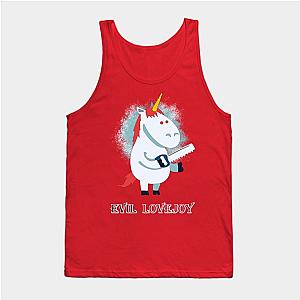 LOVEJOY  Evil Unicorn Sticker and t-shirts Tank Top TP0509