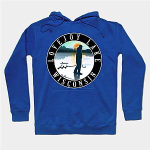 Lovejoy Lake Wisconsin Ice Fishing Hoodie TP0509