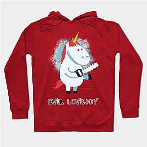 LOVEJOY  Evil Unicorn Sticker and t-shirts Hoodie TP0509