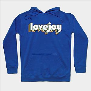 Lovejoy - Retro Rainbow Typography Faded Style Hoodie TP0509