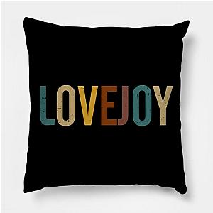 Personalized Name Lovejoy Vintage Styles Camping Text 70s 80s 90s Pillow TP0509