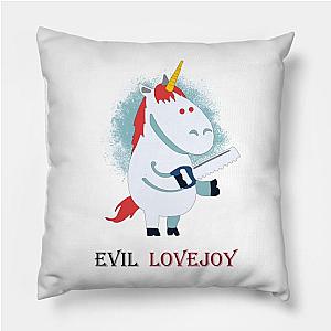 LOVEJOY  Evil Unicorn Sticker and t-shirts Pillow TP0509