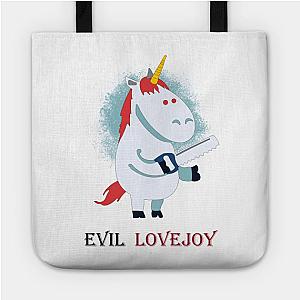 LOVEJOY  Evil Unicorn Sticker and t-shirts Bag TP0509