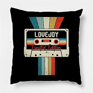 Graphic Lovejoy Proud Name Cassette Tape Vintage Birthday Gifts Pillow TP0509