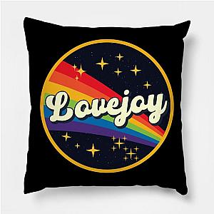 Lovejoy // Rainbow In Space Vintage Style Pillow TP0509