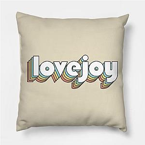 Lovejoy - Retro Rainbow Typography Faded Style Pillow TP0509