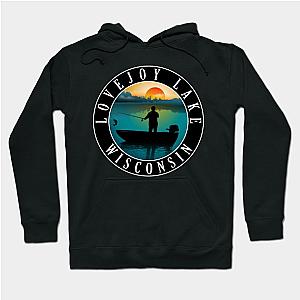 Lovejoy Lake Wisconsin Fishing Hoodie TP0509