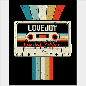 Graphic Lovejoy Proud Name Cassette Tape Vintage Birthday Gifts Poster TP0509