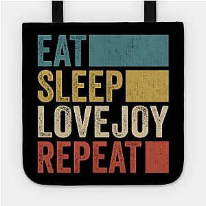 Funny Eat Sleep Lovejoy Repeat Retro Vintage Bag TP0509