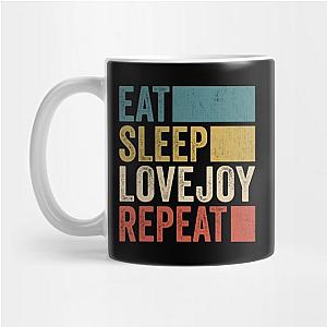 Funny Eat Sleep Lovejoy Repeat Retro Vintage