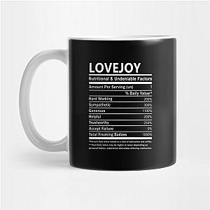 Lovejoy Name T Shirt - Lovejoy Nutritional and Undeniable Name Factors Gift Item Tee