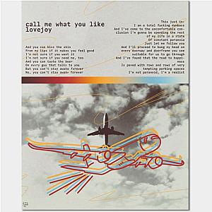 Lovejoy Call Me What You Like Print Poster TP0509