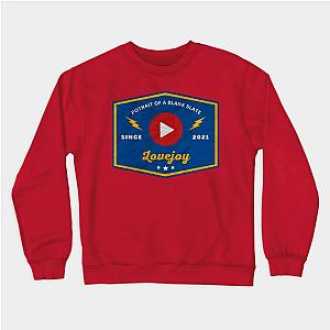 Lovejoy // Play Button Sweatshirt TP0509