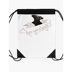 Are You Alright Lovejoy Cat Drawstring Bag Premium Merch Store