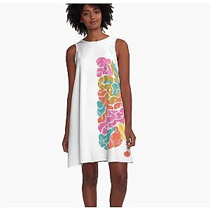 Love Joy Pebble Brain A-Line Dress Premium Merch Store