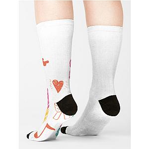 Love Joy Pebble Brain Sock Premium Merch Store