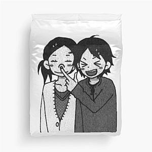 Lovely Complex - Risa koizumi & Otani Atsushi cute chibi  Duvet Cover