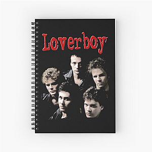 Loverboy In Concert Spiral Notebook