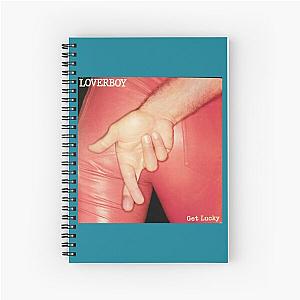 Loverboy - Get Lucky Album Photograph Spiral Notebook